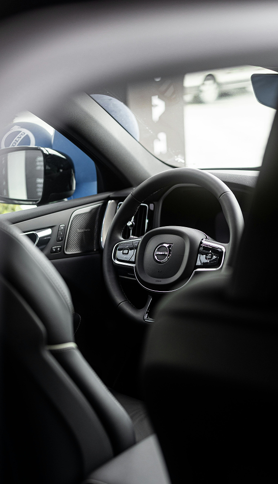 Intérieur habitacle Volvo – volant et cockpit